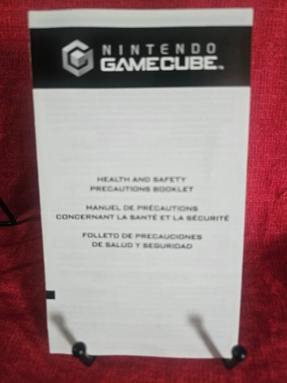 Animal Crossing GameCube OEM Case + Manual + Memory Card Case Only No Game Disc